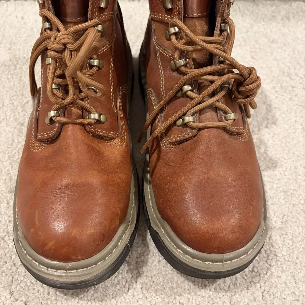 EUC Wolverine Men's Raider DuraShocks 6 Inch Work Boots Size 9.5 EU 42.5